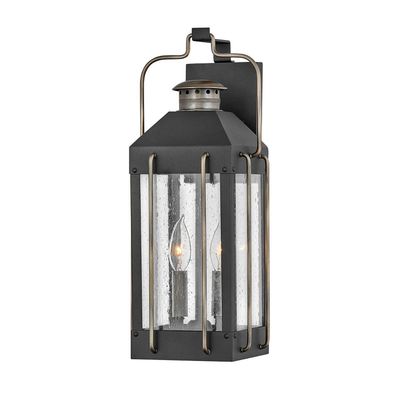 Elstead Lighting Hinkley Wall Light Black K - Black