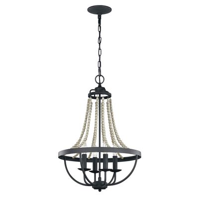 FEISS Nori chandelier, 4-bulb - Thumbnail 2