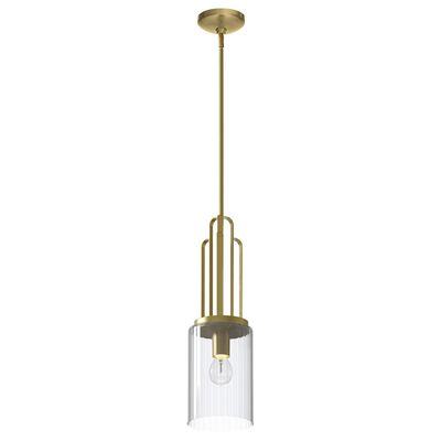 Quintiesse Kimrose pendant light, 1-bulb, brass - Thumbnail 2