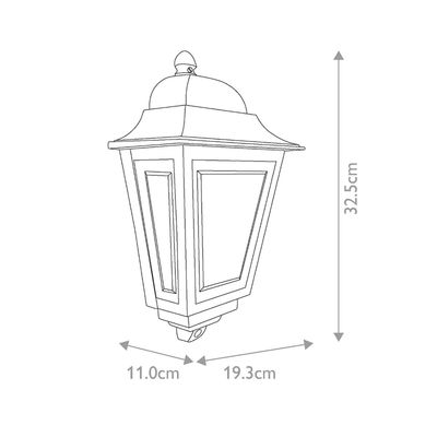 Deco Wall Light Bronze - Bronze - Thumbnail 2