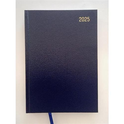 ValueX Desk Diary A4 Day To Page Appointment 2026 Blue - OFFICEA41A Bl - Image 1