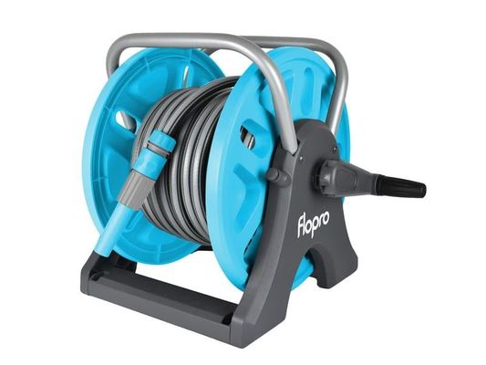Flopro Flopro NeverKink EasyReel Complete Hose Reel Set 25m - Grey