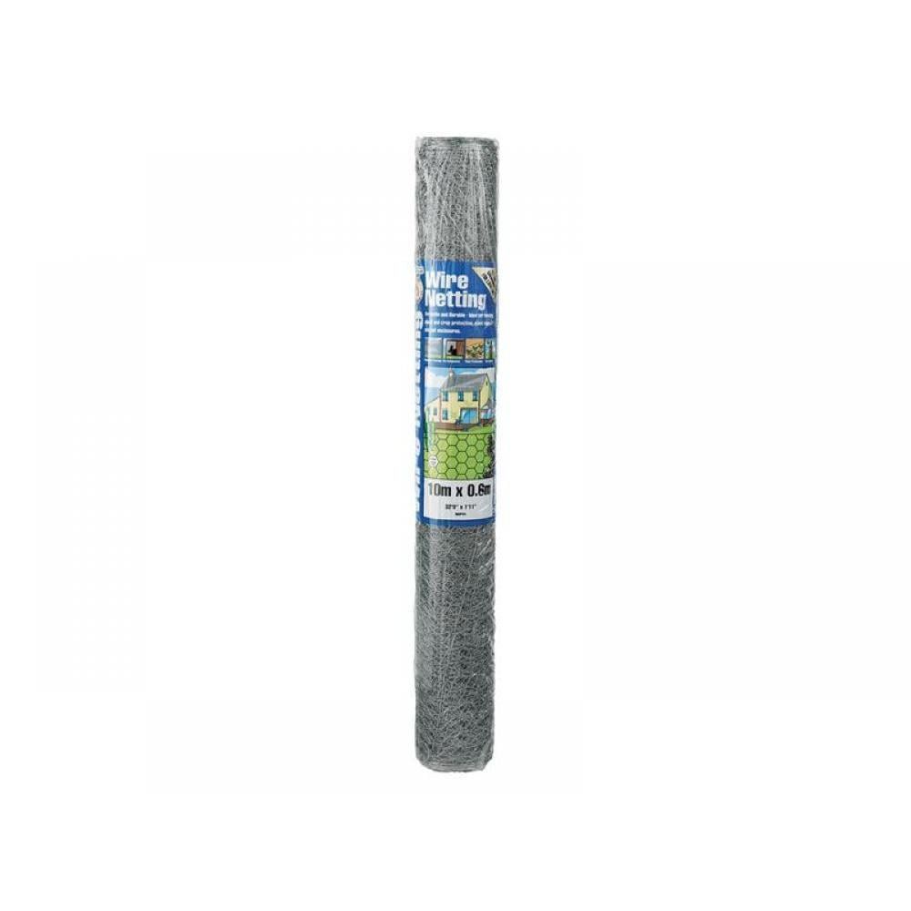 Gardman 50035 Galvanised Wire Netting 13Mm² Hexagon 10 X 0.6M - Image 1
