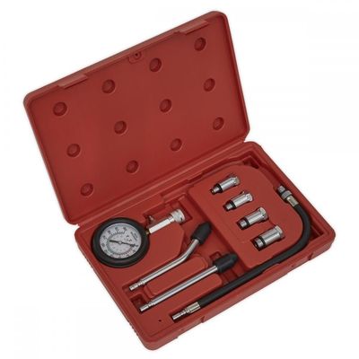 Sealey 6 Piece Compression Test Kit
