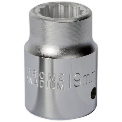 Sealey 3/4" Drive Bi Hexagon WallDrive Socket Metric 3/4" 19mm
