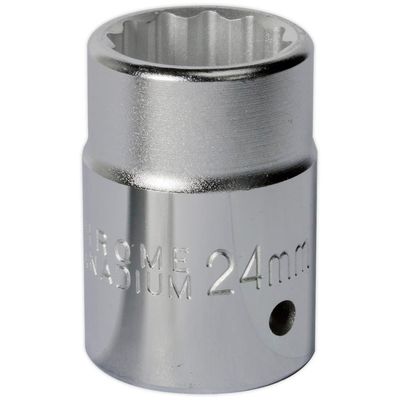 Sealey 3/4" Drive Bi Hexagon WallDrive Socket Metric 3/4" 24mm