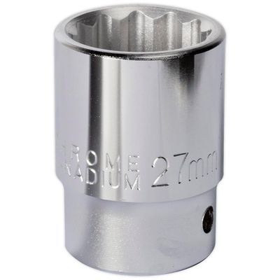 Sealey 3/4" Drive Bi Hexagon WallDrive Socket Metric 3/4" 27mm