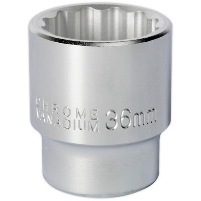 Sealey 3/4" Drive Bi Hexagon WallDrive Socket Metric 3/4" 36mm