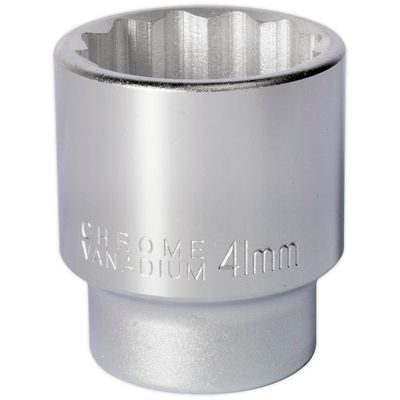 Sealey 3/4" Drive Bi Hexagon WallDrive Socket Metric 3/4" 41mm