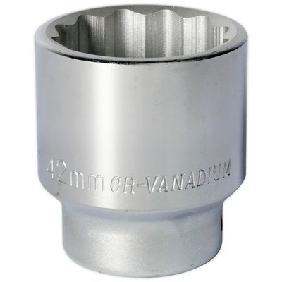 Sealey 3/4" Drive Bi Hexagon WallDrive Socket Metric 3/4" 42mm