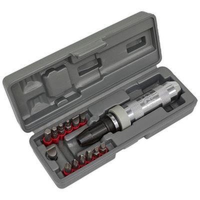 Sealey AK208 Impact Driver Set 15Pc