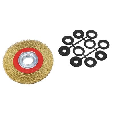Sealey 150 X 13Mm Crimped Narrow Wire Wheel 32Mm Bore