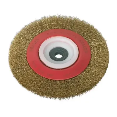 Sealey 150 X 13Mm Crimped Narrow Wire Wheel 32Mm Bore - Thumbnail 2