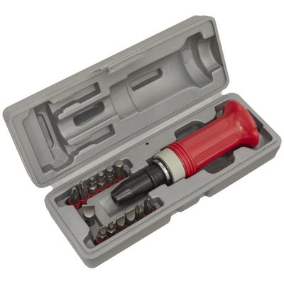 Sealey AK2081 Impact Driver Set 15Pc Protection Grip