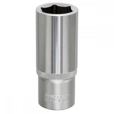 Sealey 3/8" Drive Deep Hexagon WallDrive Socket Metric 3/8" 18mm