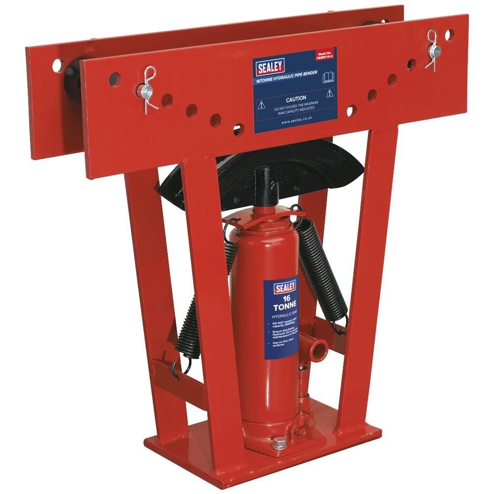 Sealey 16 Tonne Hydraulic Pipe Bender - Image 1