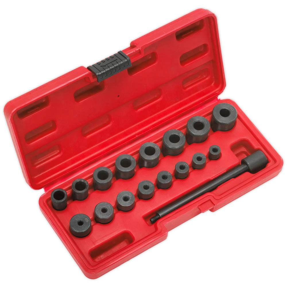 Sealey 17 Piece Universal Clutch Alignment Tool Kit - Image 1