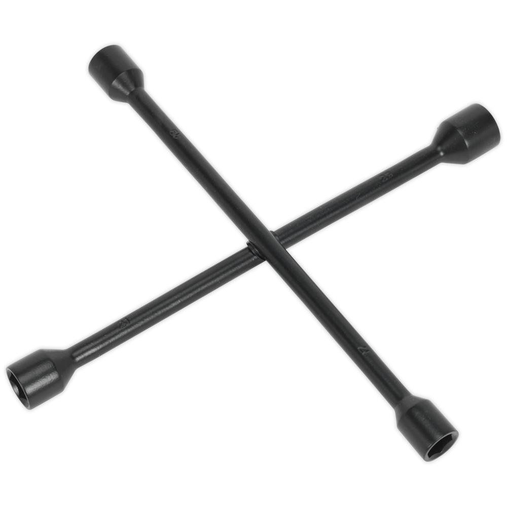 Sealey AK2090 Wheel Brace 4-Way 17 19 21 22Mm - Image 1