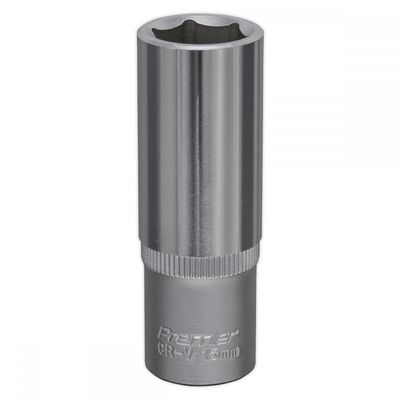 Sealey 3/8" Drive Deep Hexagon WallDrive Socket Metric 3/8" 15mm