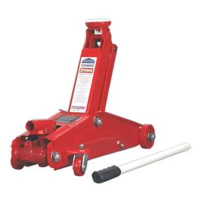 Sealey 1153CX Trolley Jack 3 Tonne Long Reach Heavy-Duty - Thumbnail 2