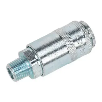 Sealey AC01 Coupling Body Male 1/4inBspt - Thumbnail 2