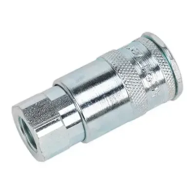 Sealey AC15 Coupling Body Female 1/4inBsp - Thumbnail 2