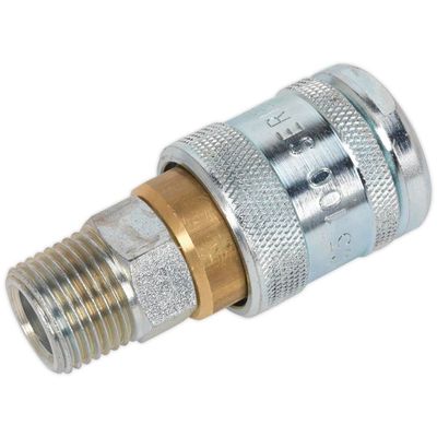 Sealey AC23 Coupling Body Male 1/2inBspt