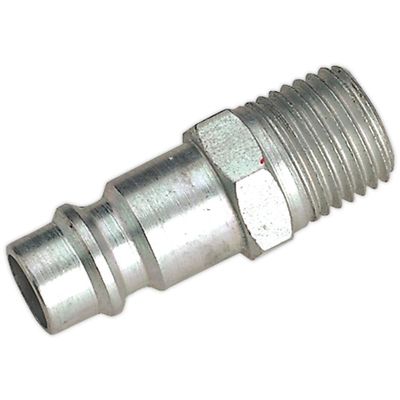 Sealey AC34 Screwed Adaptor Male 1/4inBspt Pack Of 2