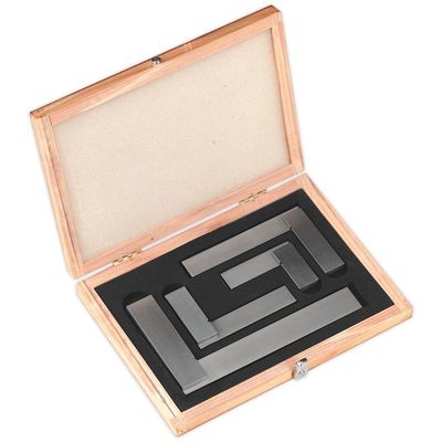 Sealey AK11000 Precision Steel Square Set 4Pc