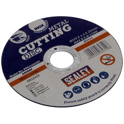 Sealey (Single) Cutting Disc 115 X 1 22Mm | Ptc/115Cet | Euro Car Parts - Thumbnail 2