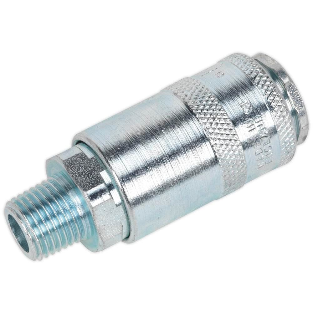 Sealey AC01BP Coupling Body Male 1/4inBspt Pack Of 50 - Image 1