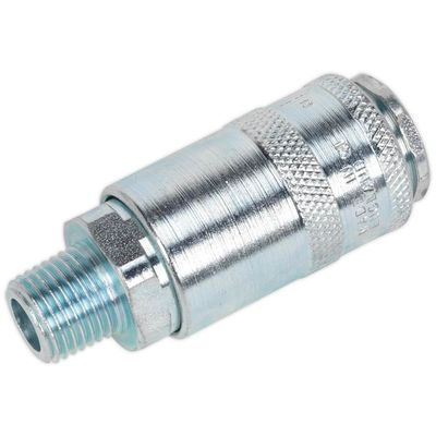 Sealey AC01BP Coupling Body Male 1/4inBspt Pack Of 50