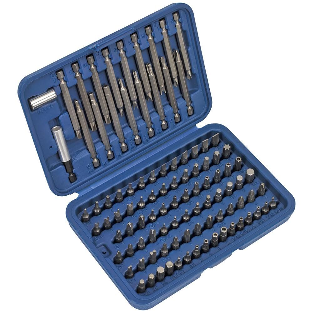 Sealey AK2099 Power Tool/Security Bit Set 99Pc Long & Short - Image 1