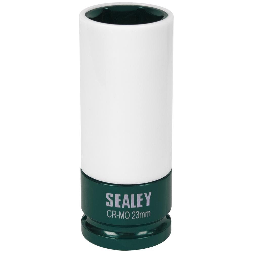 Sealey 1/2" Drive Impact Socket Metric for Alloy Wheels - Image 1