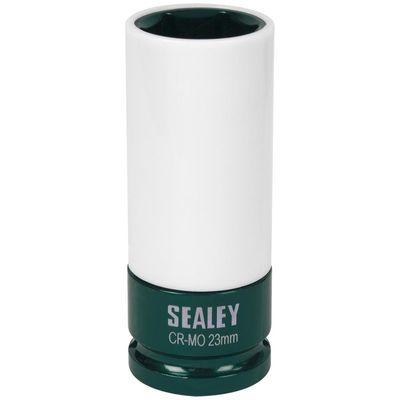 Sealey 1/2" Drive Impact Socket Metric for Alloy Wheels