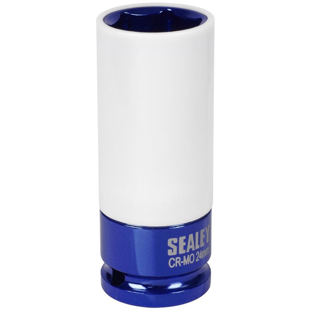 Sealey 1/2" Drive Impact Socket Metric for Alloy Wheels - Image 1