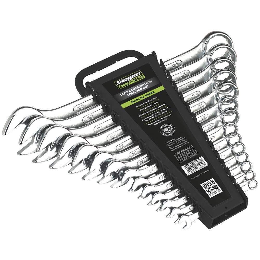 Siegen 14 Piece Combination Spanner Set Metric - Image 1