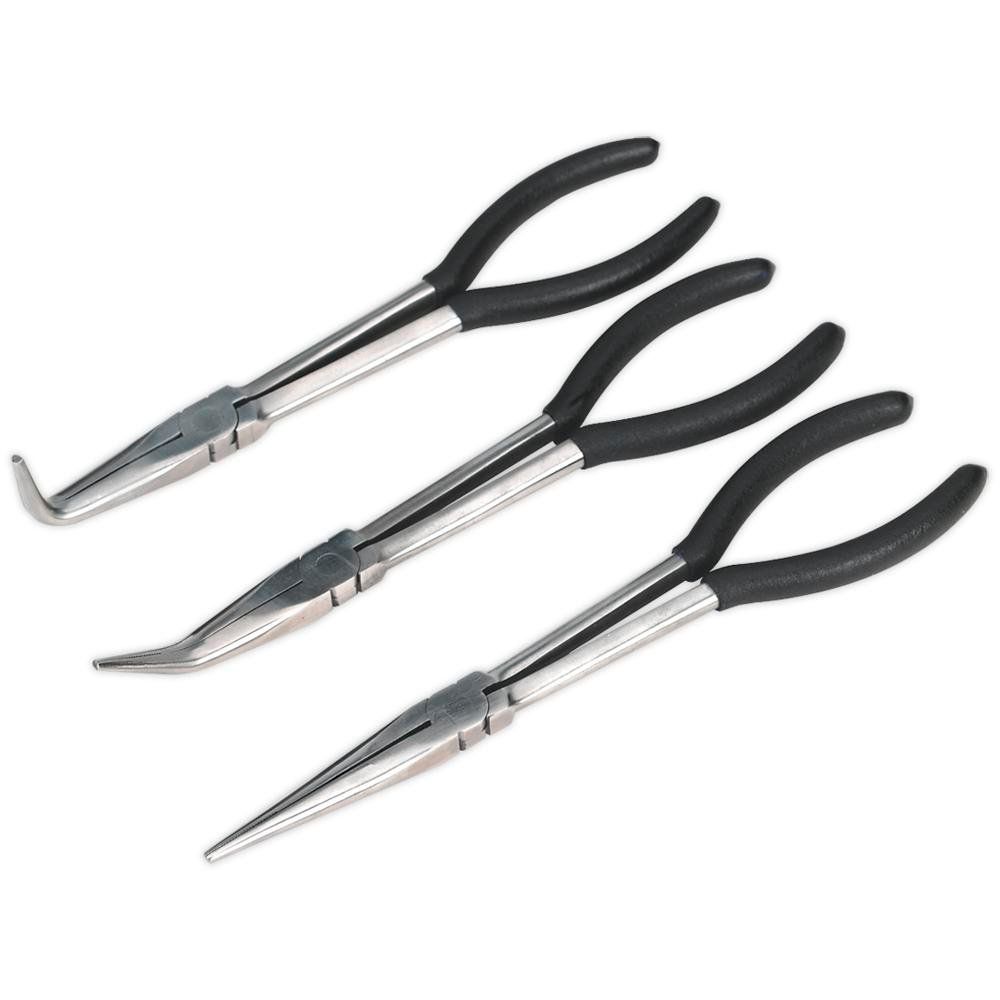 Siegen 3 Piece Needle Nose Plier Set - Image 1