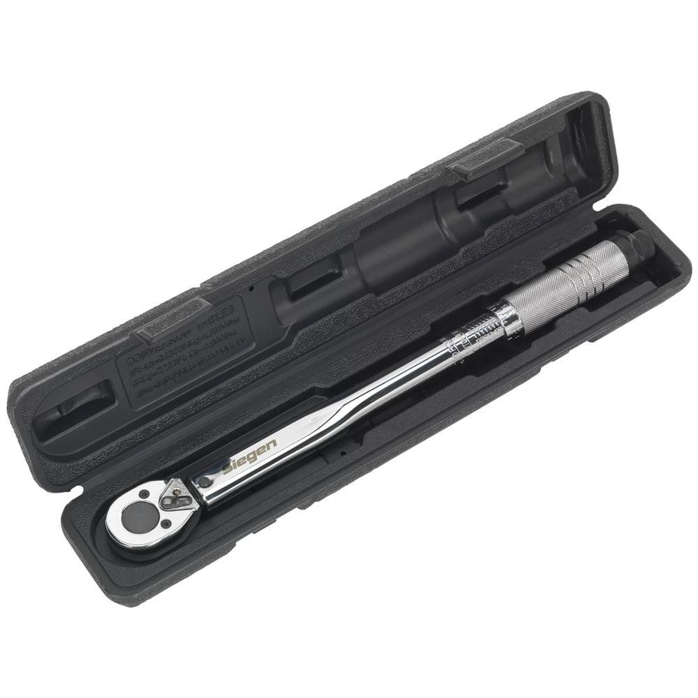 Siegen 3/8" Drive Torque Wrench 3/8" 27Nm - 108Nm - Image 1