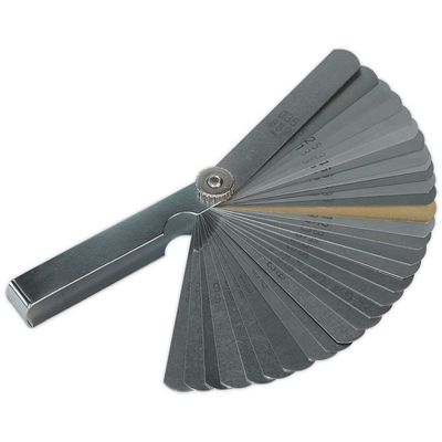 Siegen 32 Blade Feeler Gauge Dual Marked