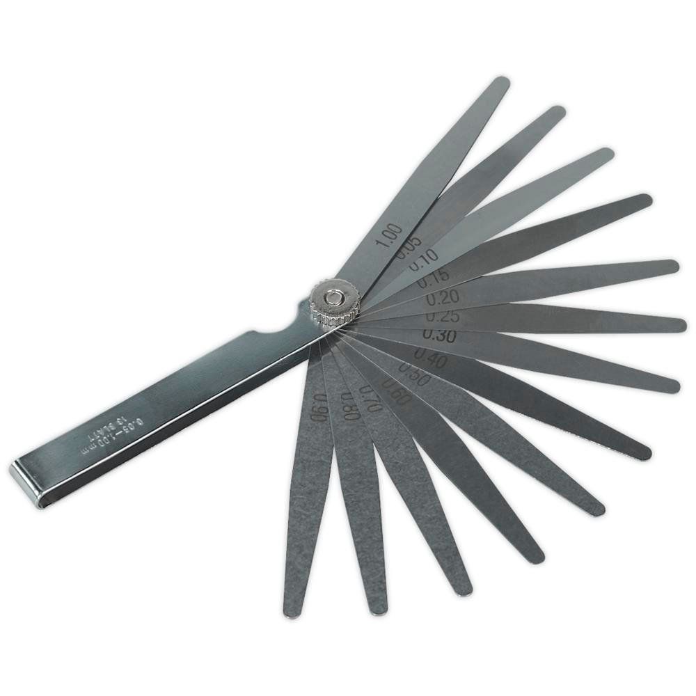 Siegen 13 Blade Feeler Gauge Metric - Image 1