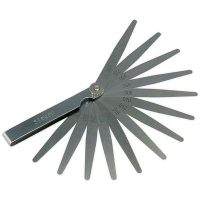 Siegen 13 Blade Feeler Gauge Imperial