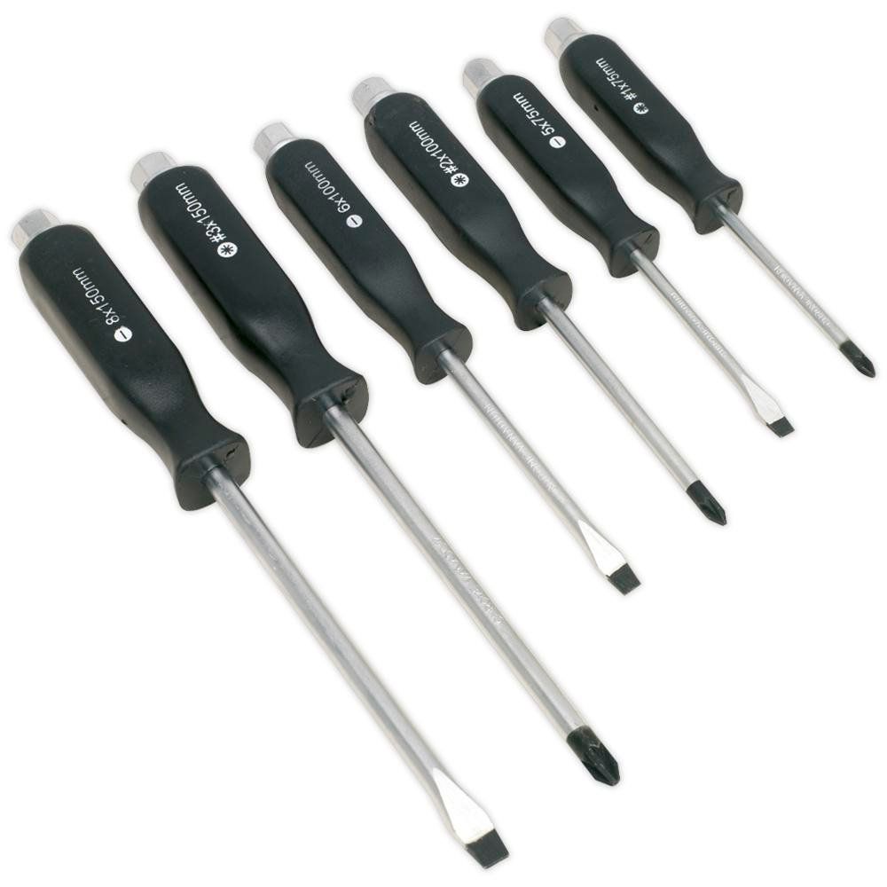 Siegen 6 Piece Hammer Through Screwdriver Set - Image 1