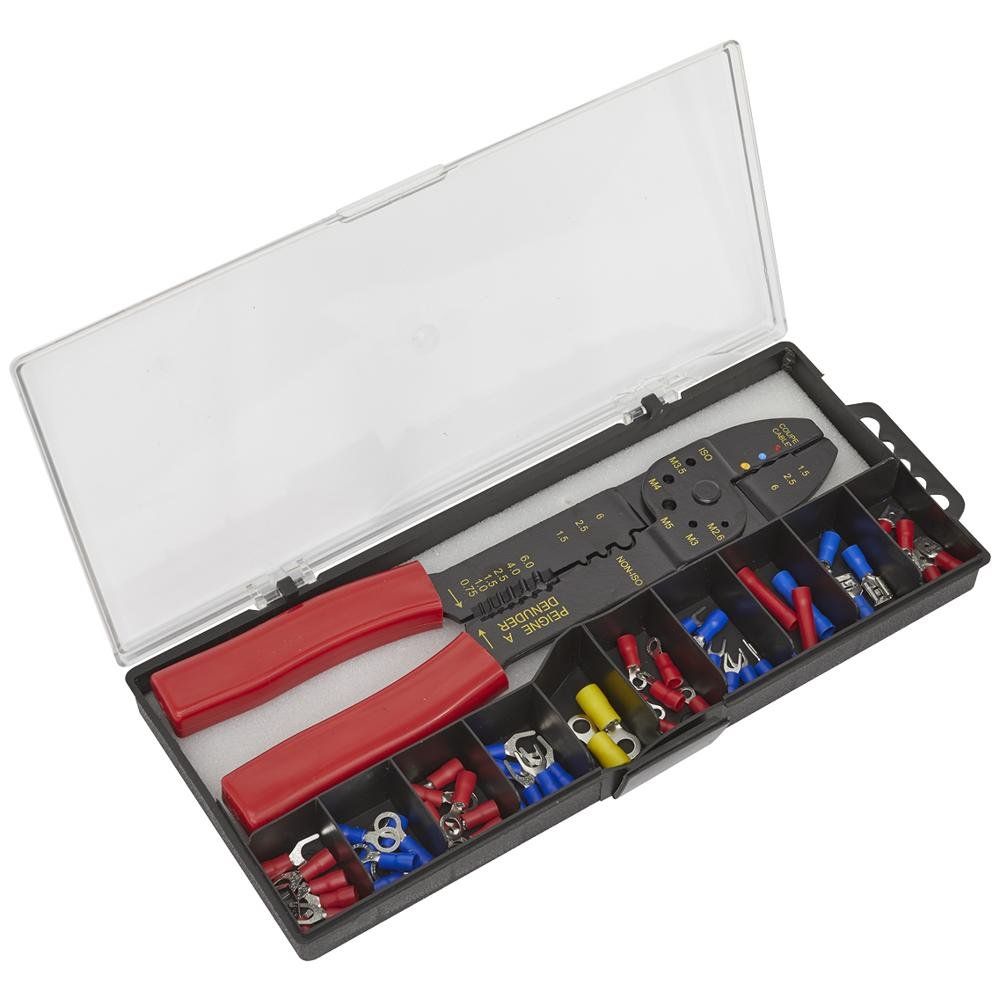 Siegen Crimping Tool and Assorted Terminal Set - Image 1