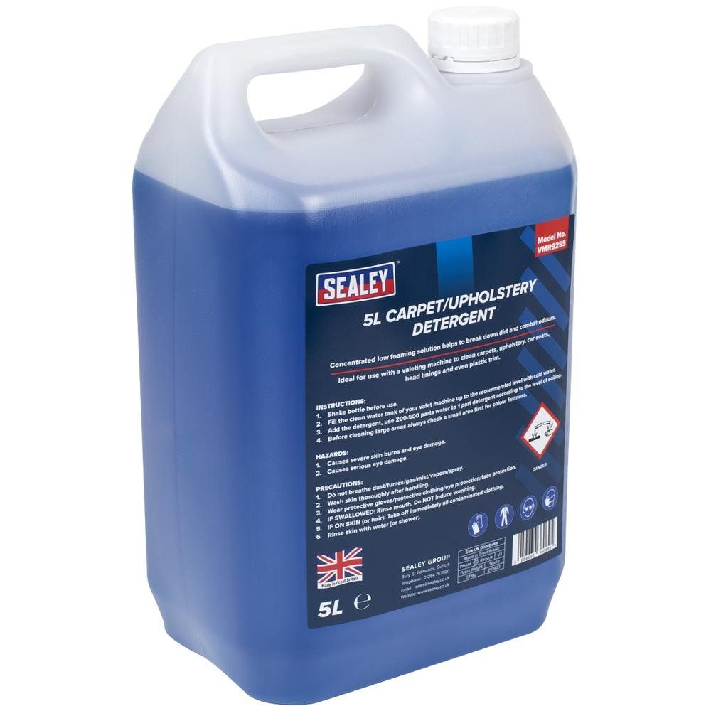 Sealey Carpet and Upholstery Detergent 5l - Image 1