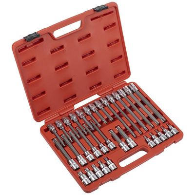 Sealey AK2194 Trx-Star* Socket Bit Set 32Pc 1/2inSq Drive