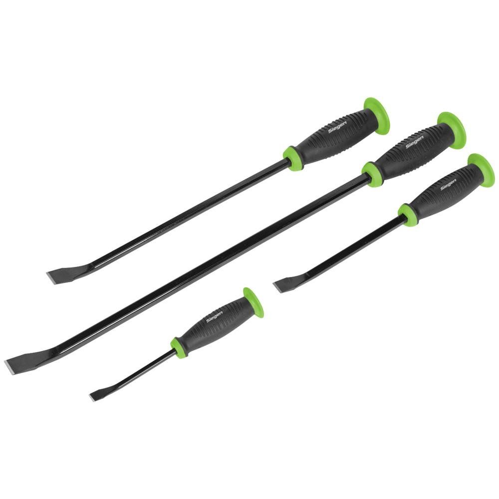 Siegen 4 Piece Hammer Cap Pry Bar Set - Image 1