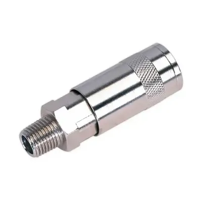 Sealey ACX01 Coupling Body Male 1/4inBspt Single - Thumbnail 2