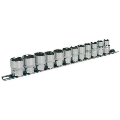 Sealey AK2693 Socket Set 12Pc 3/8inSq Drive Walldrive® Metric