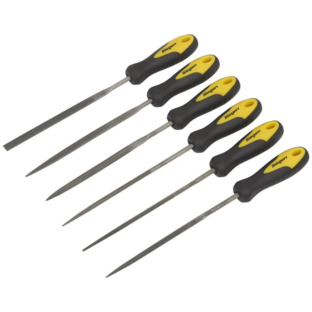 Siegen 6 Piece Needle File Set - Image 1